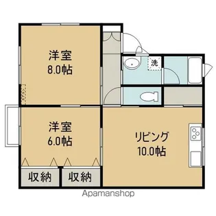 メゾングロリア【A21号室】の間取り