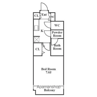 IARIM吹上【3階】の間取り