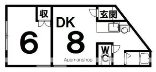 セーフティーハイムポプラ【405号室】の間取り