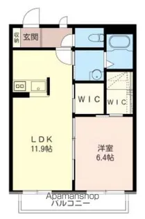 グリーンパレス八潮【105号室】の間取り