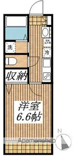 グラシアス ユリ【2階】の間取り