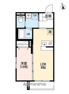 ROBOT HOME 指扇【2階】の間取り