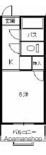 ネオデラサンテ【3階】の間取り