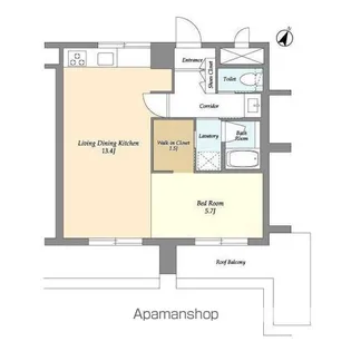 PATH駒込【4階】の間取り