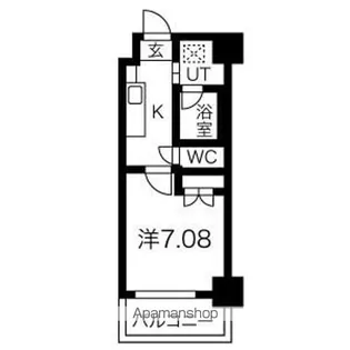 愛知県名古屋市千種区仲田2丁目【マンション】の間取り