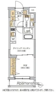 リビオメゾン湯島【3階】の間取り