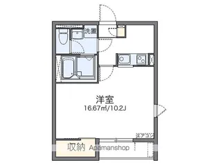 レオネクストSⅠ【101号室】の間取り