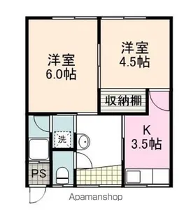 スミレ荘【103号室】の間取り