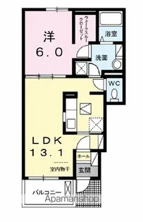 グランハーモニー【1階】の間取り