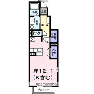 サンクチュアリーⅡ【1階】の間取り