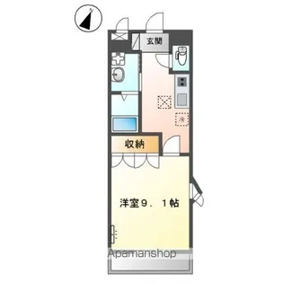 エトワール・リッツ【1階】の間取り