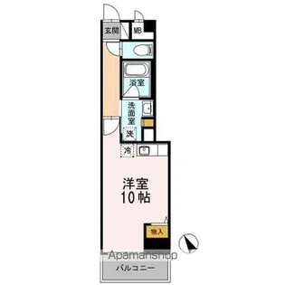 LROCKS【4階】の間取り