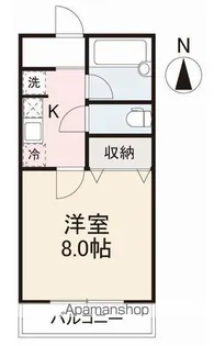 ヴェルス番町【3階】の間取り