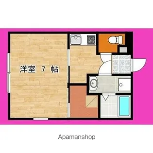 クロノス【1階】の間取り