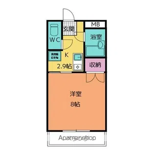 リバーサイドミキムラ【1階】の間取り