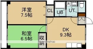 シェルブール【2階】の間取り