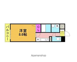 K・ブローテ・柏の葉A【3階】の間取り