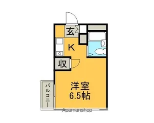マンションAA【3階】の間取り