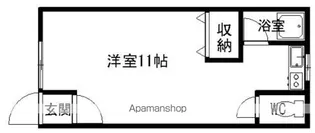 ハイムミチ【202号室】の間取り