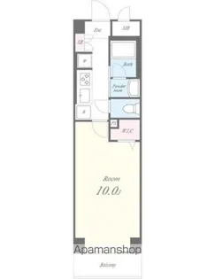 ユービ12【5階】の間取り