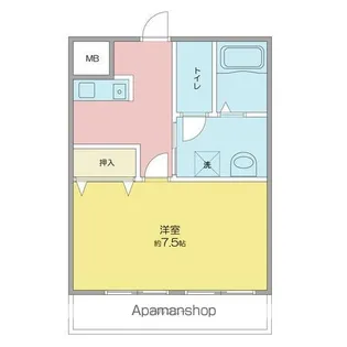 アスティー千種【2階】の間取り