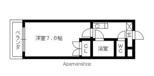 メゾン大橋【3階】の間取り