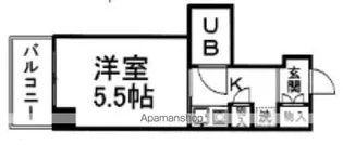 アソルティ東二番丁レジデンス【9階】の間取り