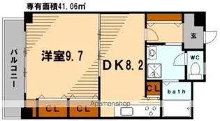 神奈川県横浜市鶴見区鶴見中央4丁目【マンション】の間取り
