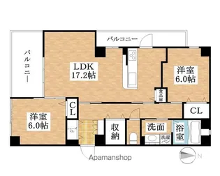 ヴェル・ドミールⅤ【201号室】の間取り