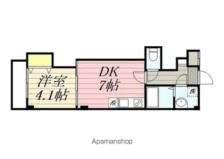 レスパス南花園【1階】の間取り
