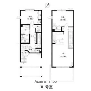 仮)ルミエール月寒東4ー16A棟【1階】の間取り