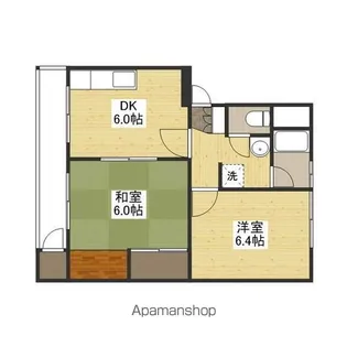 椿コーポ【2階】の間取り