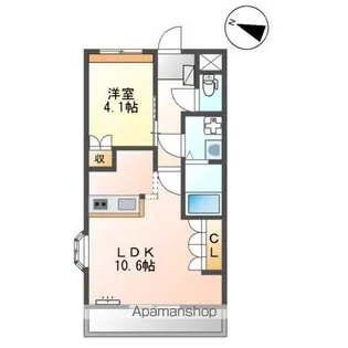 maison・de・yuu【2階】の間取り