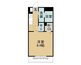 レジデンツ ナチュア【3階】の間取り