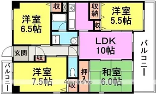 エスタブレ【406号室】の間取り