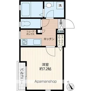 ベルデ古宮【403号室】の間取り