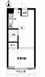 CASA DELLA LUNA(月の家)【304号室】の間取り