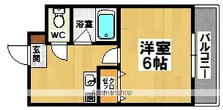 ルミエール国際【405号室】の間取り