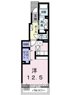 PALAZZO KOJO Ⅱ【1階】の間取り