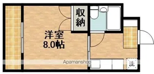 ウエストタウンハイツ【2階】の間取り
