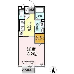 サンウィング A棟【2階】の間取り