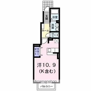 モンテ・リューⅠ【1階】の間取り