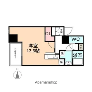 セントラルコート西町プレミア【5階】の間取り