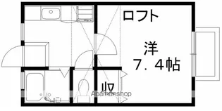 ガーデンヒルズ【1階】の間取り