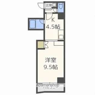 αNEXT北15条【11階】の間取り