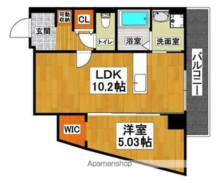プロスピリティー堺東【302号室】の間取り