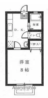 オレンジハイム花山手【202号室】の間取り