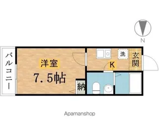 オリーブ日吉町【203号室】の間取り