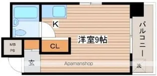 メゾン小河内【4階】の間取り