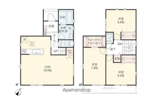 千葉県四街道市千代田2丁目【一戸建】の間取り